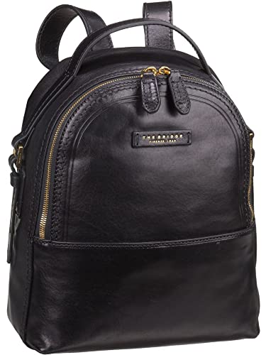The Bridge Pearldistrict 9 - Rucksack Leder 32 cm black im Sale